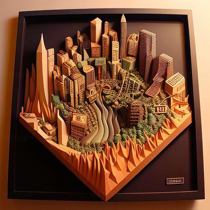 3D model SimCity Limited Edition 2013 game (STL)